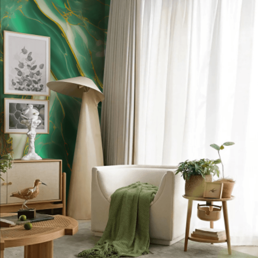 Revestimientos PVC Green - Acabado verde natural